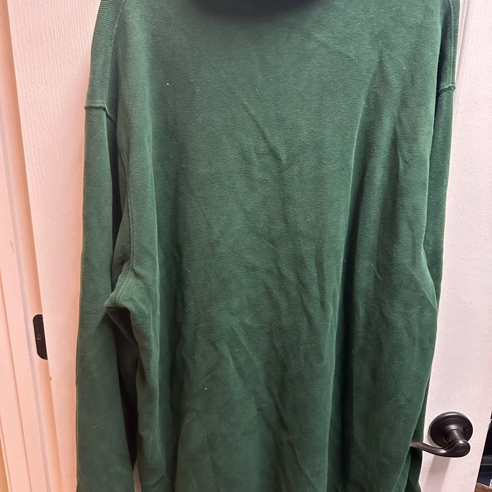 Ralph Lauren. Men Green Half-Zip Sweater size XXL/ NWOT #582
